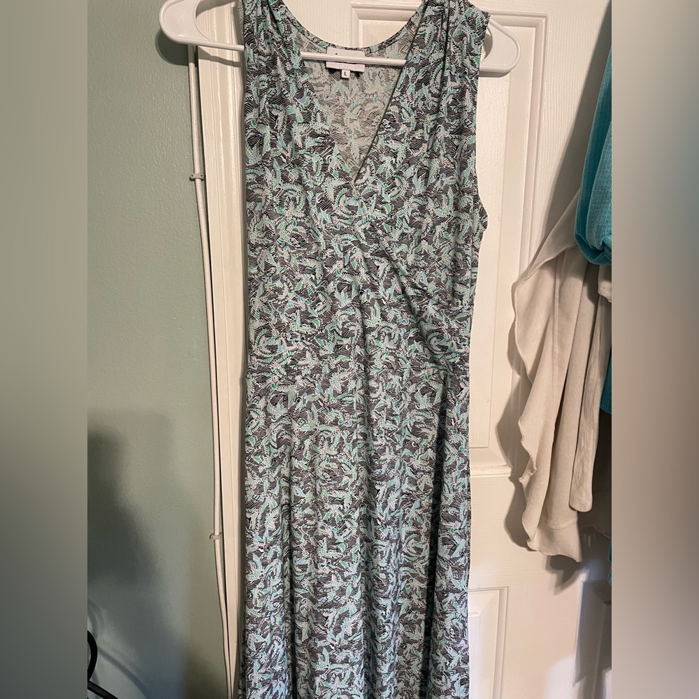 Large wrap dress
